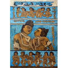 Wasi Haider, 20 x 30 inch, Acrylic on Canvas, Figurative Painting, AC-WH-038